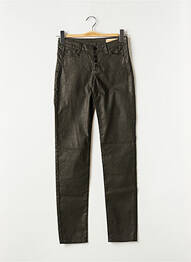 Pantalon slim verde KANOPE femme