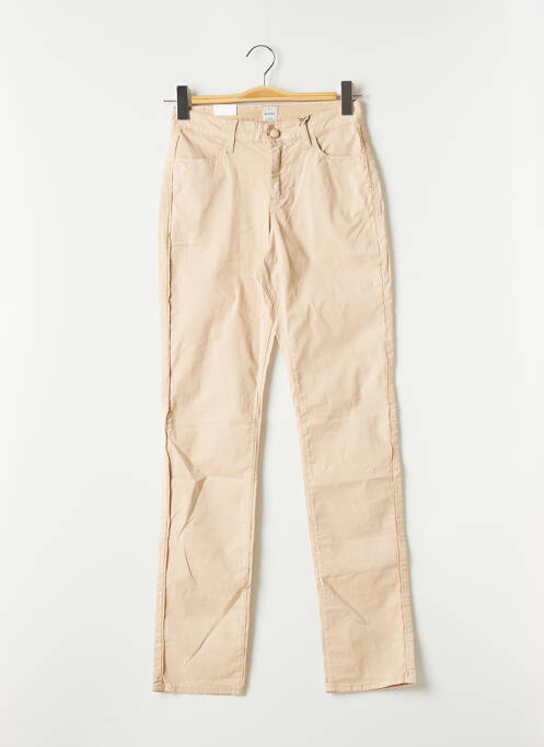 Pantalon slim bej KANOPE femeie