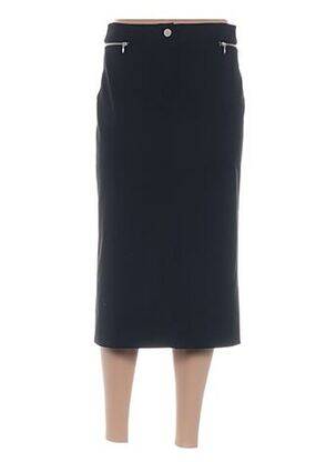 Fustă midi croială dreaptă negru DIANE LAURY femme