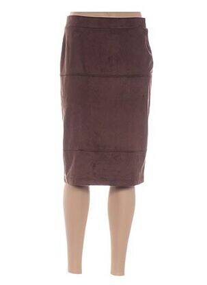Fustă midi maro DIANE LAURY femeie