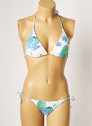 Costum de baie din două piese alb MANUEL CANOVAS femeie