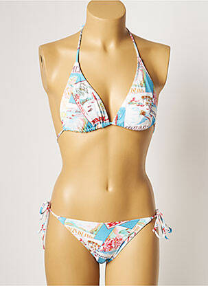 Costum de baie din două piese albastru MANUEL CANOVAS femeie