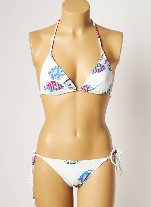 Costum de baie din două piese alb MANUEL CANOVAS femeie