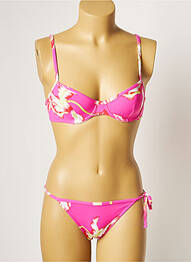 Costum de baie din două piese elasticitate roz MANUEL CANOVAS femme