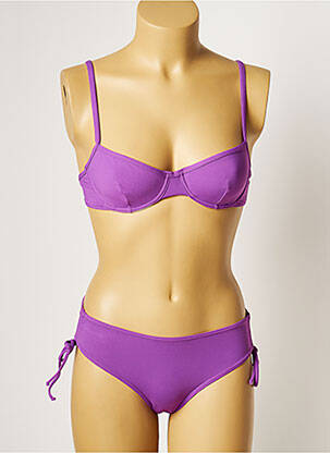 Costum de baie din două piese elasticitate violet MANUEL CANOVAS femeie