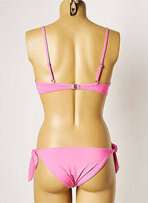 Costum de baie din două piese elasticitate top sutien modelat roz MANUEL CANOVAS femeie
