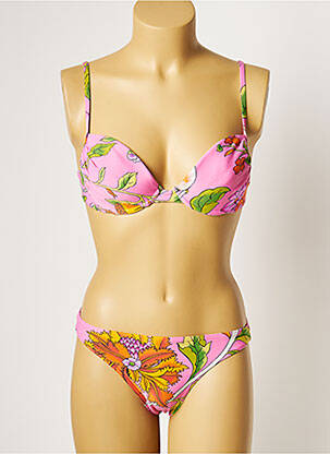 Costum de baie din două piese roz MANUEL CANOVAS femeie