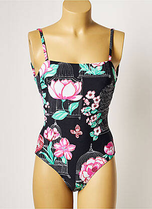 Costum de baie dintr-o singură piesă negru MANUEL CANOVAS femeie