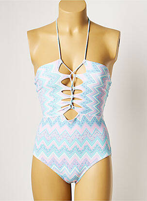 Costum de baie dintr-o singură piesă albastru MANUEL CANOVAS femeie