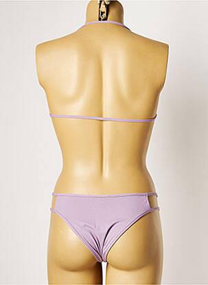 Costum de baie dintr-o singură piesă top bentiță top bentiță violet KRISTINA TI femeie