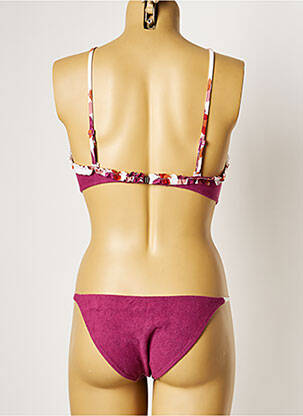 Costum de baie din două piese elasticitate top bentiță violet KRISTINA TI femeie