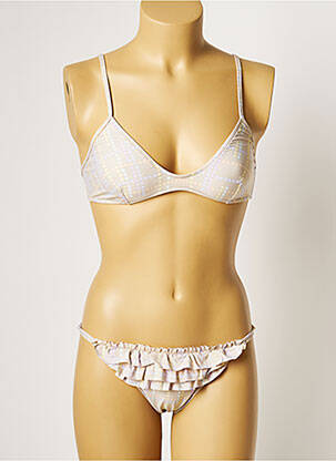 Costum de baie din două piese bej KRISTINA TI femeie