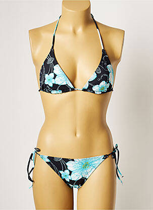 Costum de baie din două piese elasticitate top triunghiuri negru MANUEL CANOVAS femeie