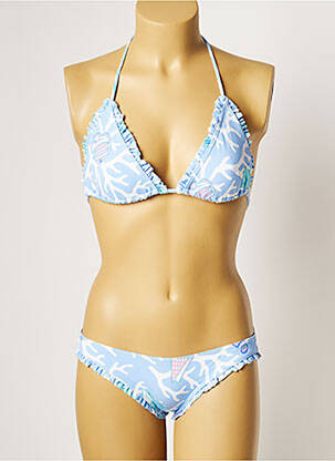 Costum de baie din două piese albastru MANUEL CANOVAS femeie