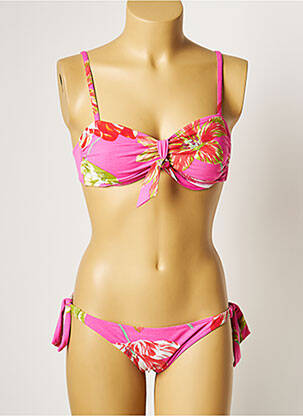 Costum de baie din două piese roz MANUEL CANOVAS femeie