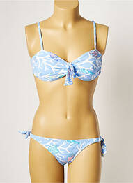Costum de baie din două piese elasticitate albastru MANUEL CANOVAS femme