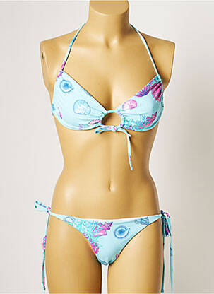 Costum de baie din două piese albastru MANUEL CANOVAS femeie