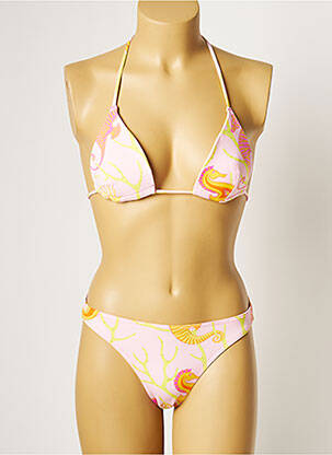 Costum de baie din două piese roz MANUEL CANOVAS femeie