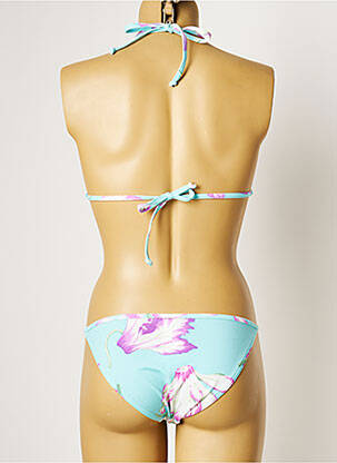 Costum de baie din două piese elasticitate top sutien modelat albastru MANUEL CANOVAS femeie