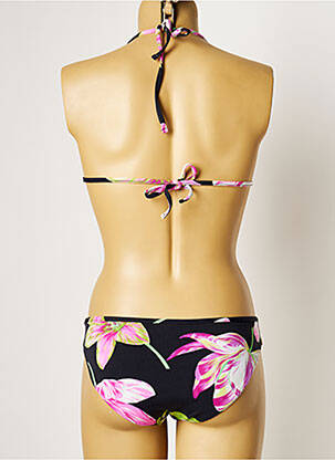 Costum de baie din două piese elasticitate top sutien modelat negru MANUEL CANOVAS femme