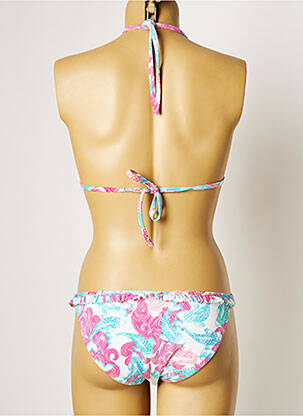 Costum de baie din două piese elasticitate top sutien modelat alb MANUEL CANOVAS femeie