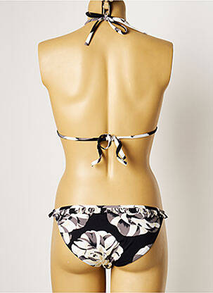 Costum de baie din două piese elasticitate top sutien modelat negru MANUEL CANOVAS femeie