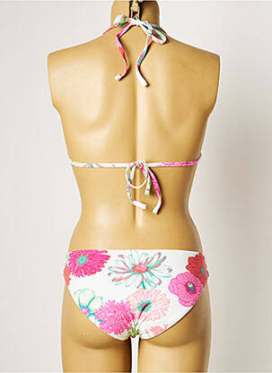 Costum de baie din două piese elasticitate top sutien modelat alb MANUEL CANOVAS femeie