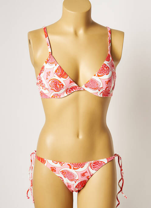 Costum de baie din două piese elasticitate roșu MANUEL CANOVAS femme