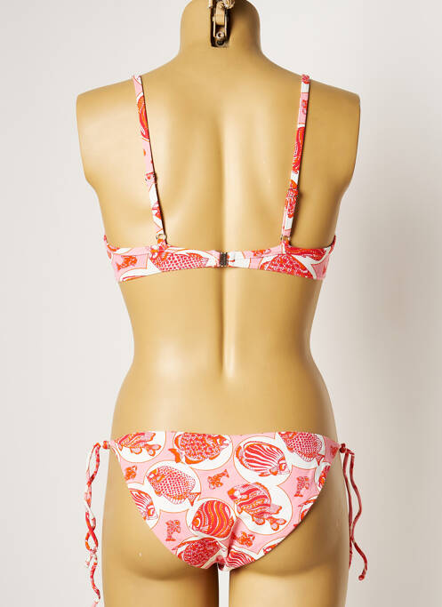 Costum de baie din două piese elasticitate roșu MANUEL CANOVAS femme