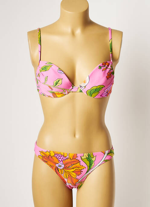 Costum de baie din două piese roz MANUEL CANOVAS femeie