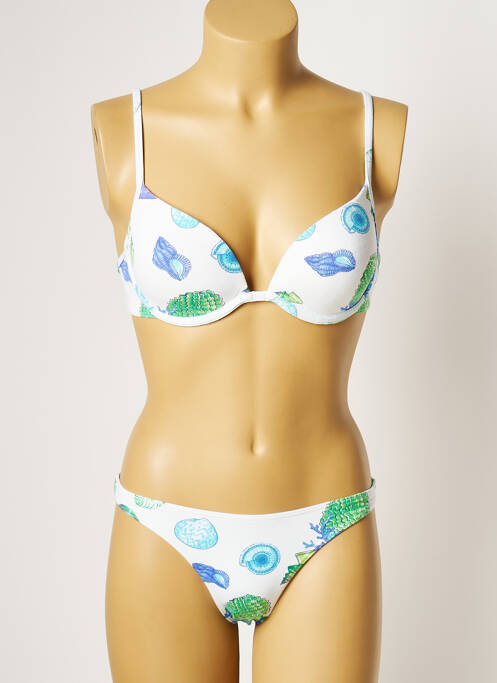 Costum de baie din două piese alb MANUEL CANOVAS femeie