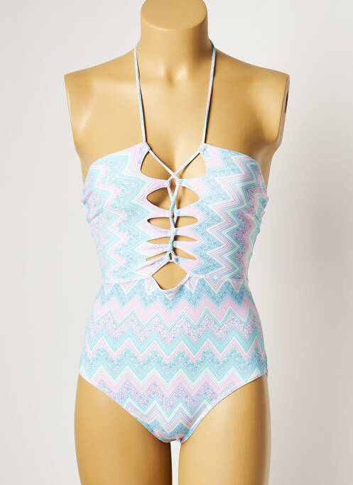 Costum de baie dintr-o singură piesă albastru MANUEL CANOVAS femeie