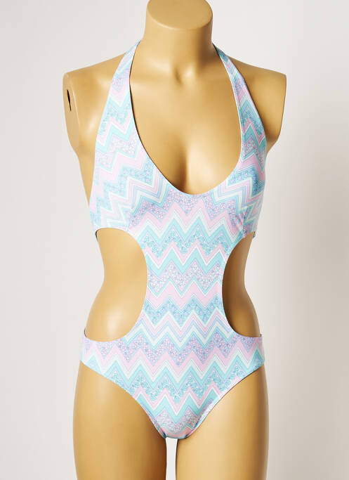 Costum de baie dintr-o singură piesă albastru MANUEL CANOVAS femeie