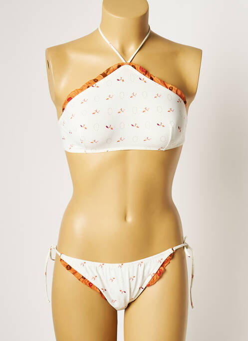 Costum de baie din două piese alb KRISTINA TI femeie