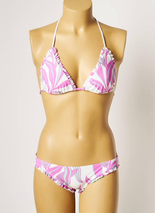 Costum de baie din două piese roz MANUEL CANOVAS femeie