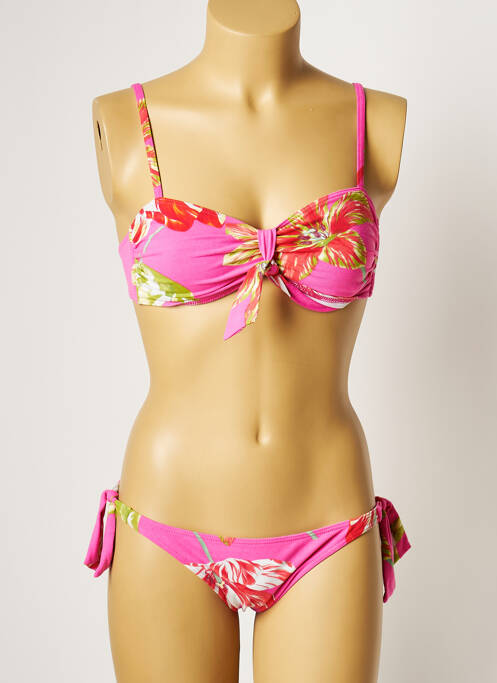 Costum de baie din două piese roz MANUEL CANOVAS femeie