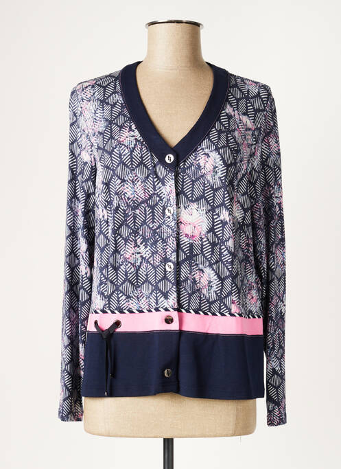 Vestă cu mâneci lungi albastru PAUPORTÉ femeie