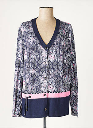 Vestă cu mâneci lungi albastru PAUPORTÉ femeie