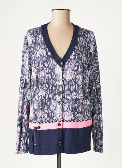 Vestă cu mâneci lungi albastru PAUPORTÉ femeie