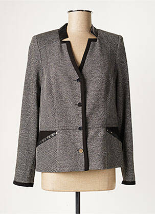 Jachete elegante gri PAUPORTÉ femeie