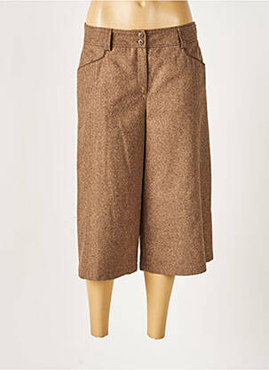 Pantalon trei sferturi maro PAUPORTÉ femeie