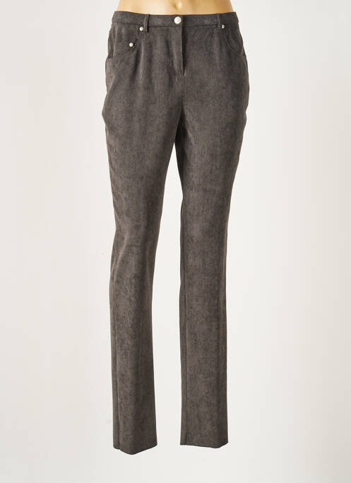 Pantalon drept gri PAUPORTÉ femeie