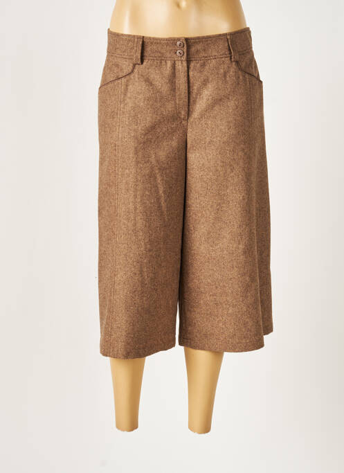Pantalon trei sferturi maro PAUPORTÉ femeie