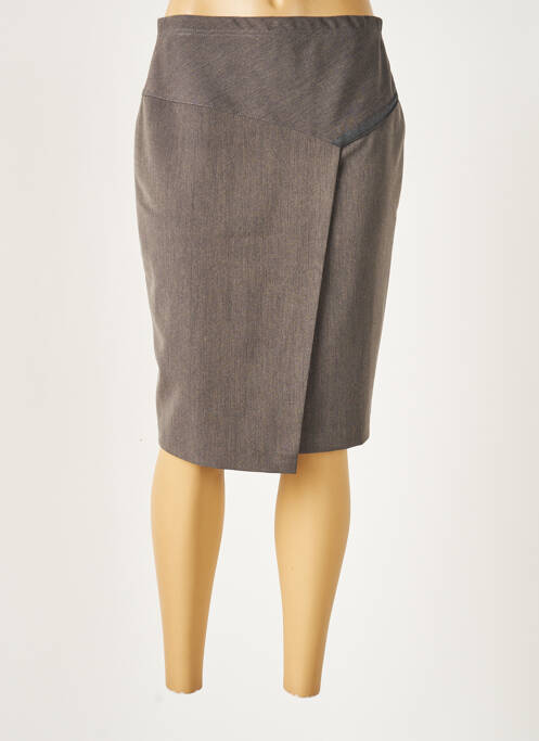 Fustă midi gri TERRE DE FÉES femeie