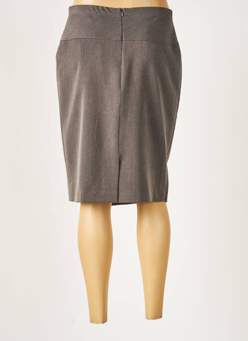 Fustă midi gri TERRE DE FÉES femeie