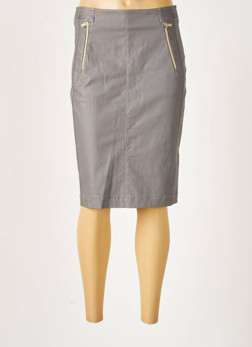 Fustă midi gri WEINBERG femeie