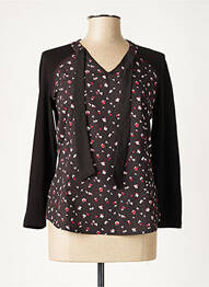 Tricou negru PAUPORTÉ femme
