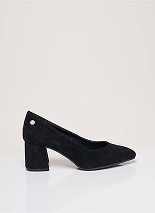 Pantofi cu toc tip de talpă amortizantă toc de 7 la 9 cm negru XTI femeie