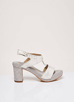 Sandale/Pantofi decupați gri KHRIO femeie