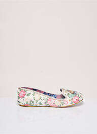Balerine tip de talpă amortizantă toc plat până la 3 cm bej IRREGULAR CHOICE femme